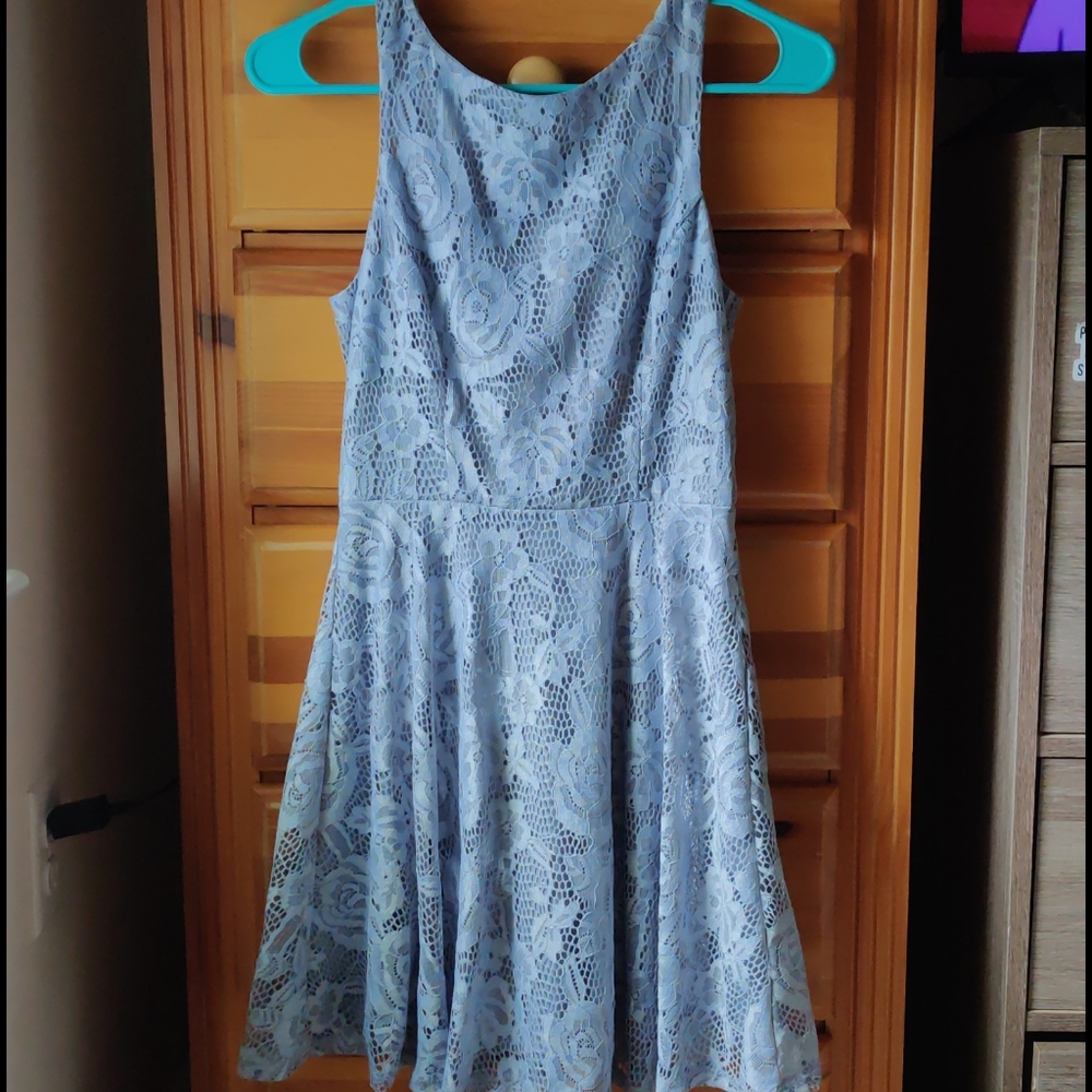 Flower lace dress